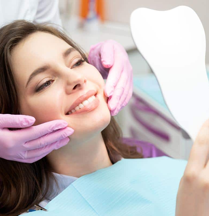 A Woman Being Examined