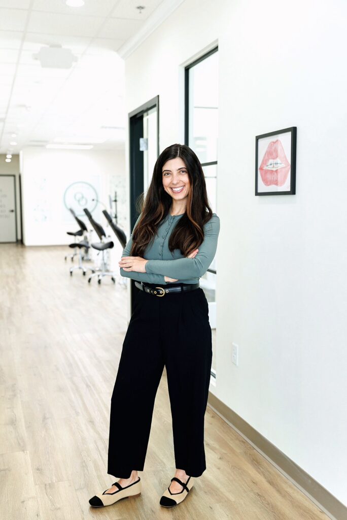 Dr Ioanna Ulrich Smiling At Origin Orthodontics Office